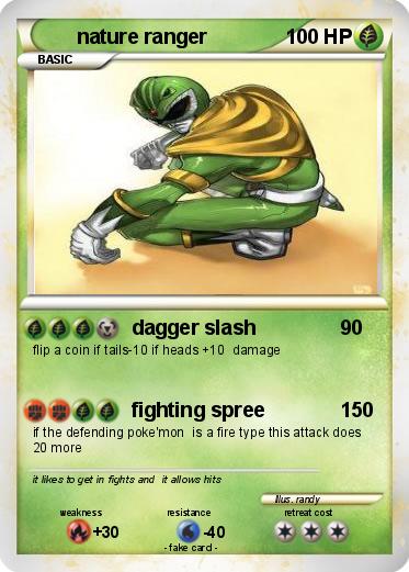 Pokemon nature ranger