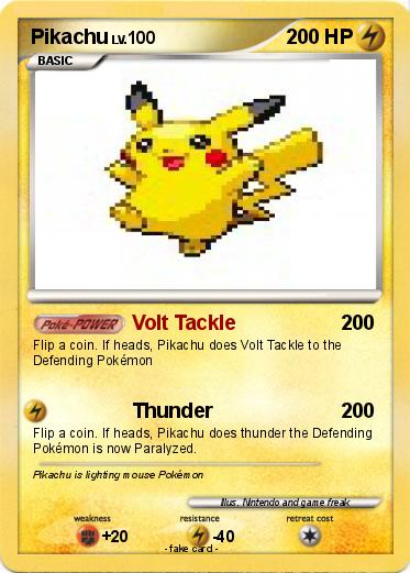 Pokemon Pikachu