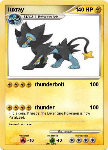 Pokemon luxray