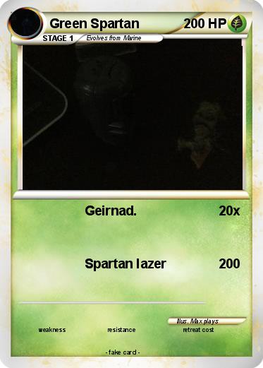 Pokemon Green Spartan