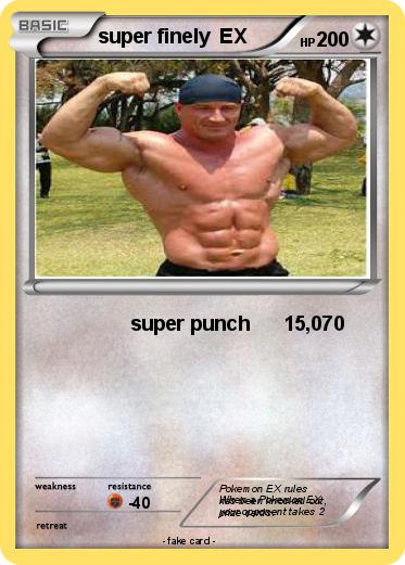 Pokemon super finely  EX