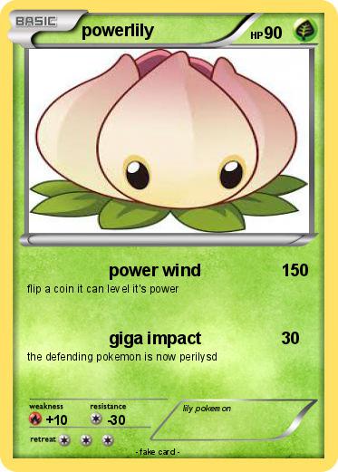 Pokemon powerlily