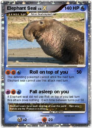 Pokemon Elephant Seal