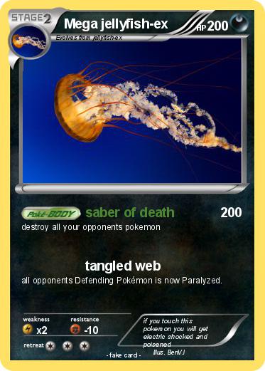 Pokemon Mega jellyfish-ex