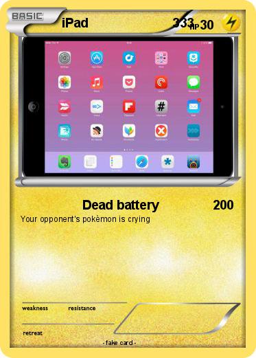 Pokemon iPad                        333