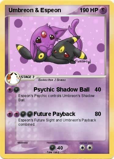 Pokemon Umbreon & Espeon