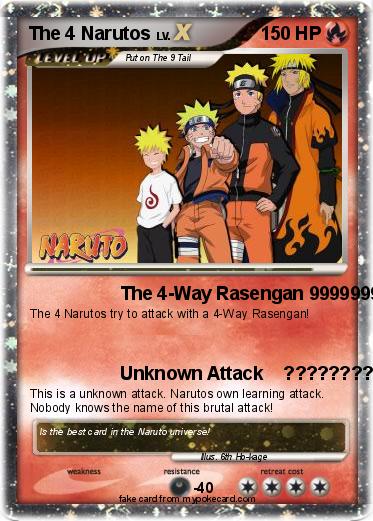 Pokemon The 4 Narutos