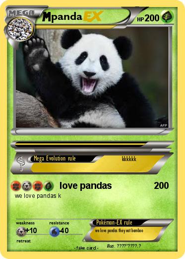 Pokemon panda