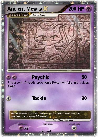 Pokemon Ancient Mew