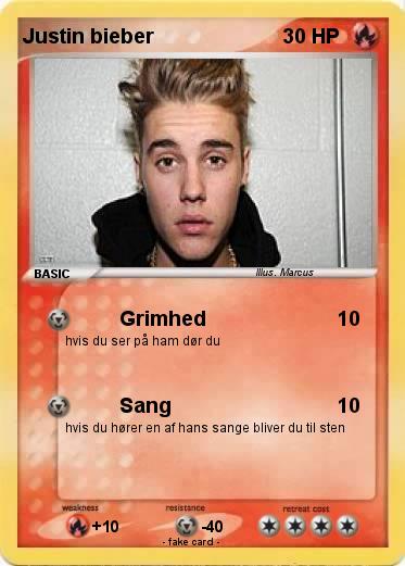 Pokemon Justin bieber