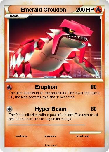 Pokemon Emerald Groudon