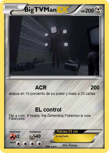 Pokemon BigTVMan