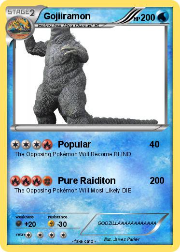 Pokemon Gojiiramon
