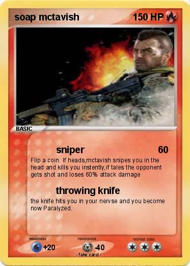 Pokemon soap mctavish