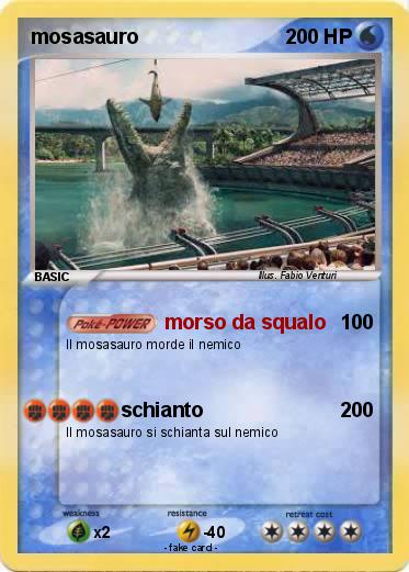 Pokemon mosasauro