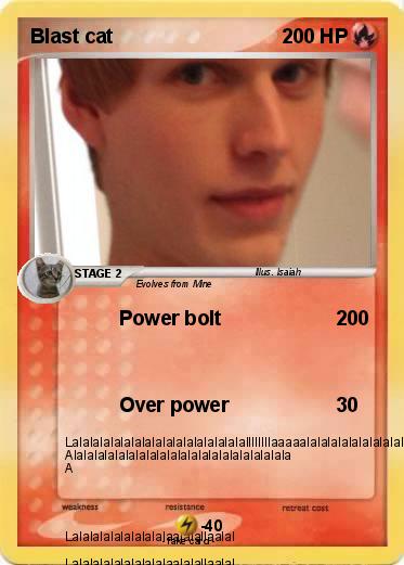Pokemon Blast cat