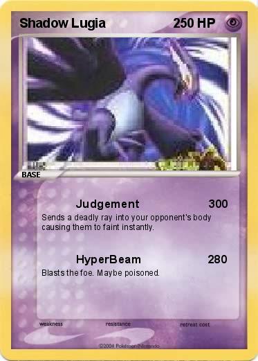 Pokemon Shadow Lugia                   2                     