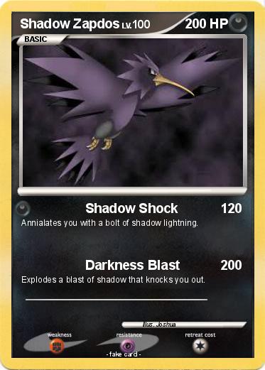 Pokemon Shadow Zapdos