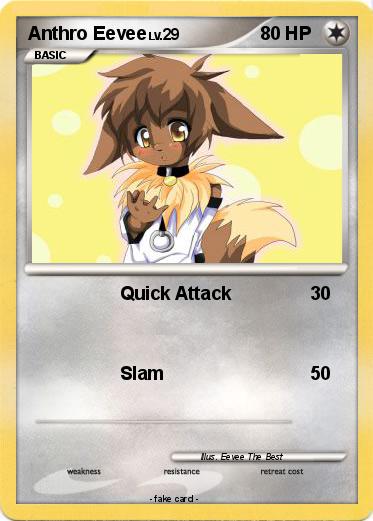 Pokemon Anthro Eevee