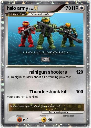 Pokemon halo army