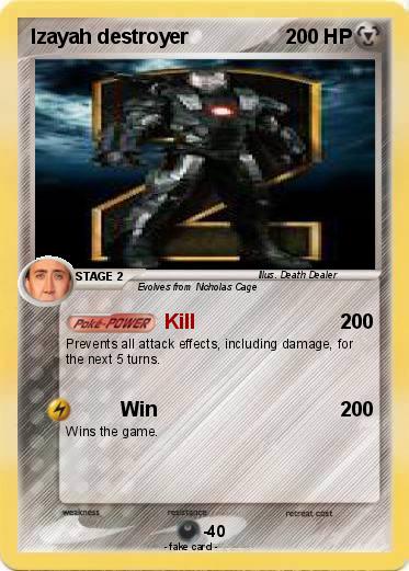 Pokemon Izayah destroyer