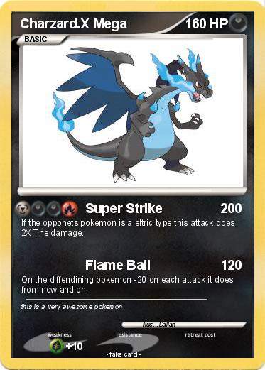 Pokemon Charzard.X Mega