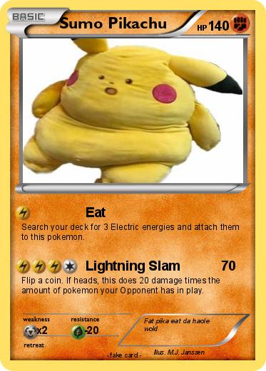 Pokemon Sumo Pikachu