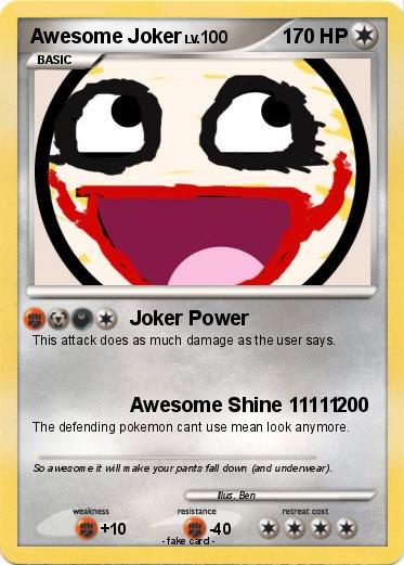 Pokemon Awesome Joker