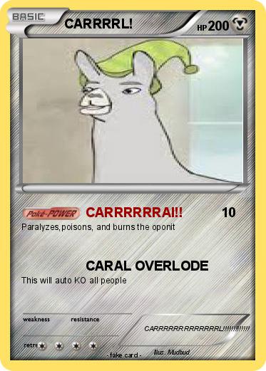 Pokemon CARRRRL!