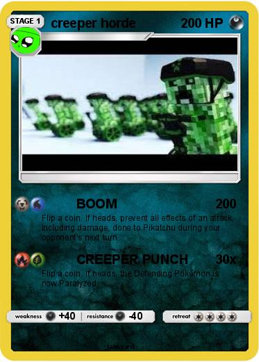 Pokemon creeper horde