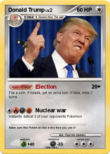 Pokemon Donald Trump
