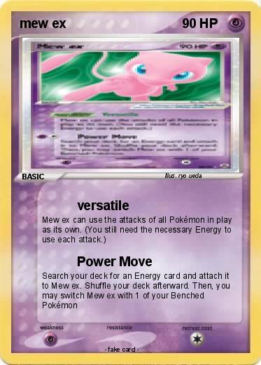 Pokemon mew ex