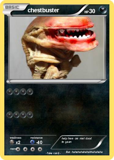 Pokemon chestbuster