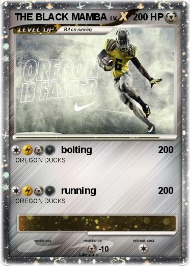 Pokemon THE BLACK MAMBA