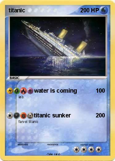 Pokemon titanic