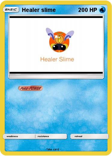 Pokemon Healer slime