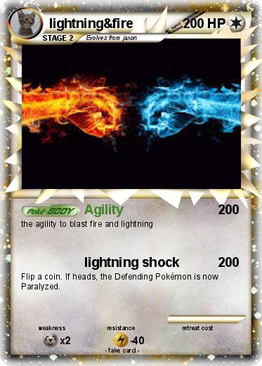 Pokemon lightning&fire