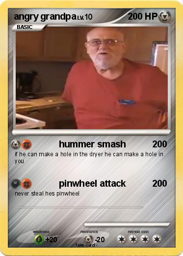 Pokemon angry grandpa