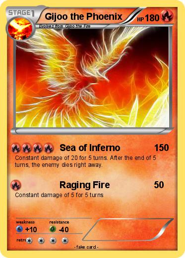 Pokemon Gijoo the Phoenix