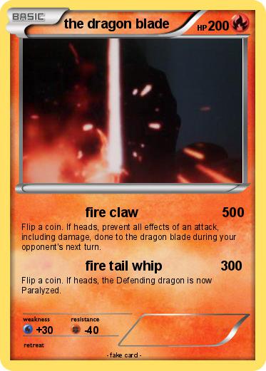 Pokemon the dragon blade