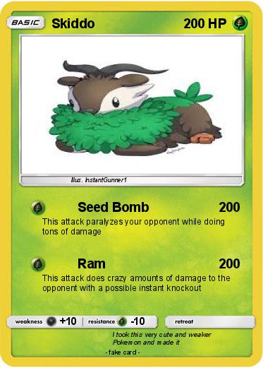 Pokemon Skiddo
