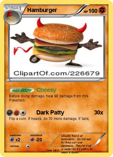 Pokemon Hamburger