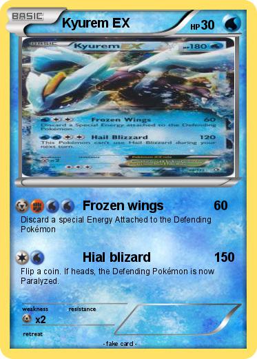 Pokemon Kyurem EX