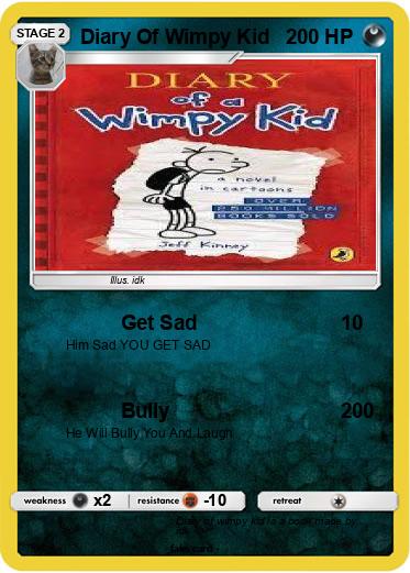 Pokemon Diary Of Wimpy Kid
