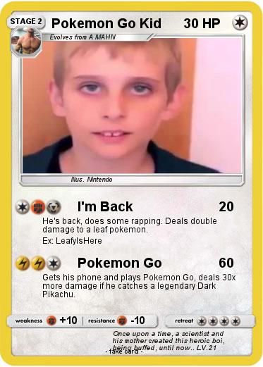 Pokemon Pokemon Go Kid