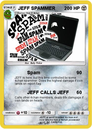 Pokemon JEFF SPAMMER