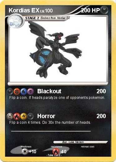 Pokemon Kordias EX