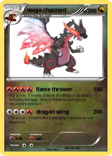 Pokemon mega charzard