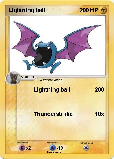 Pokemon Lightning ball
