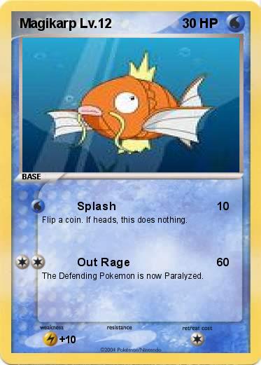Pokemon Magikarp Lv.12